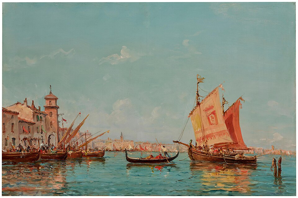 charles malfroy (attr) view of venice 1