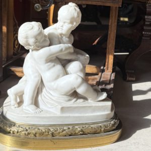 marbre carrare enfants 19emesiecle