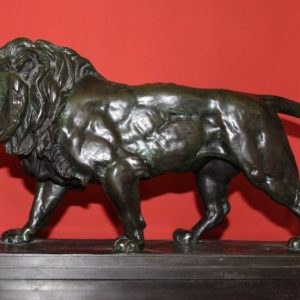 antoine bary bronze lion xixeme 1