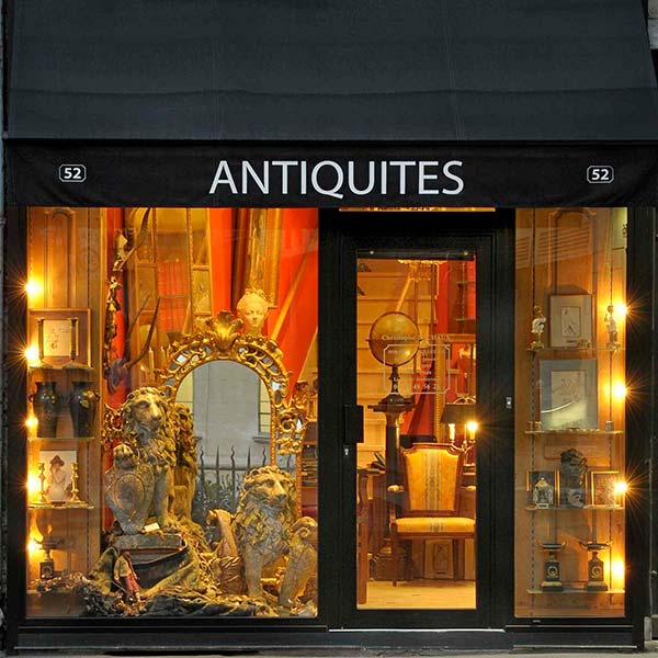 boutique antiquaire paris