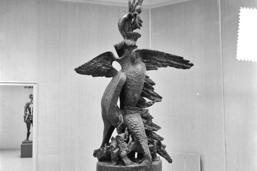 phoenix een beeldhouwwerk van ossip zadkine