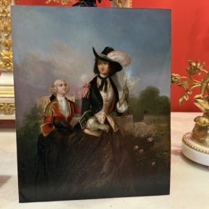 portraitéléganteetjeunearistocrate,stylexviiième